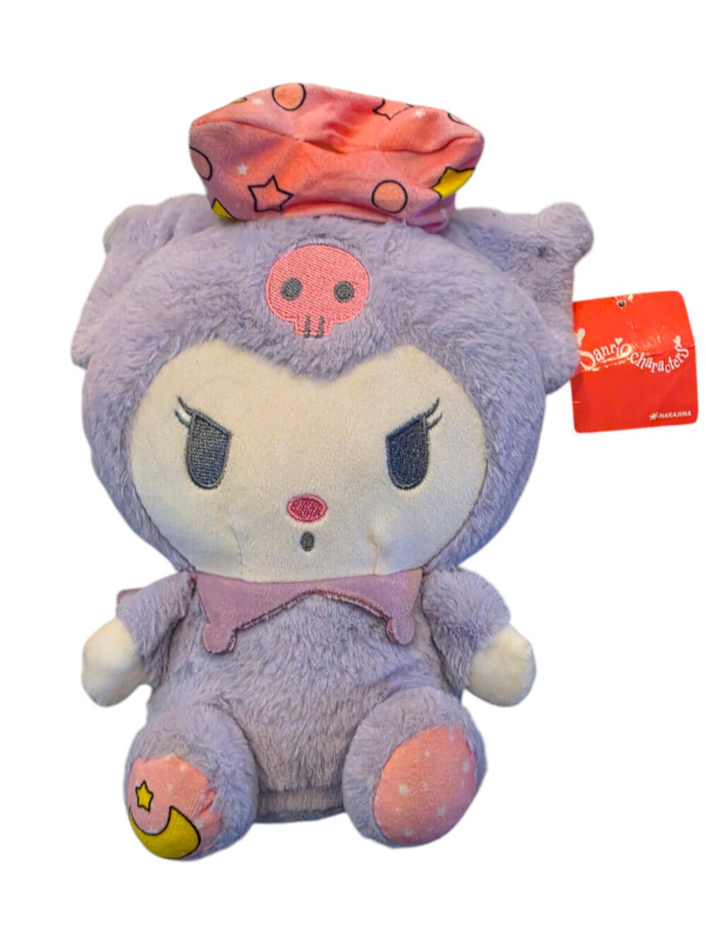 Hello Kitty Kuromi Plush 8.5 inch Sanrio Purple New w/ tag